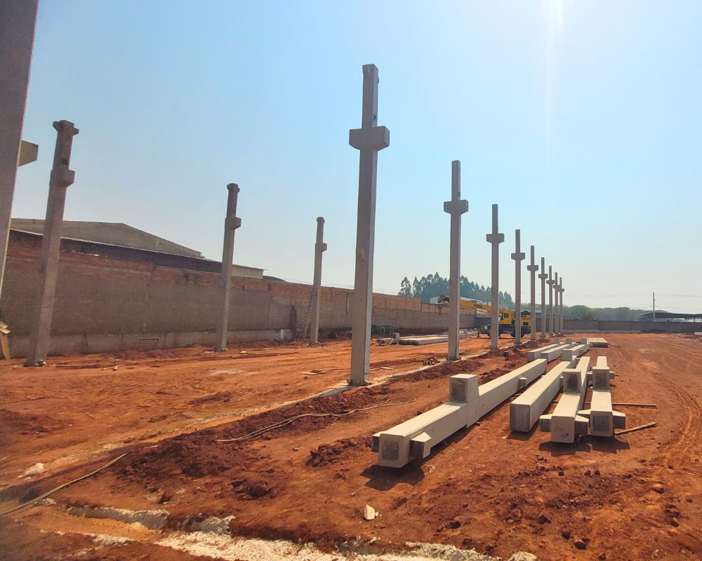 Montagem das Peças em Obra